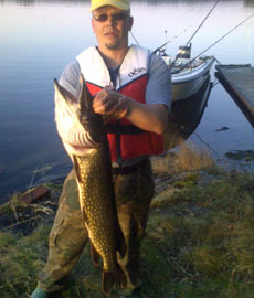 Hauki 6,2 kg, Lngelmvesi 14.5.2010. Kalastaja Antti Saarela.